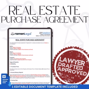 Real Estate Purchase Agreement
