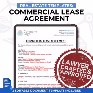 Commercial Lease Agreement Template