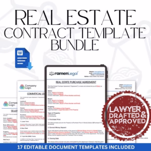 Real Estate Contract Bundle