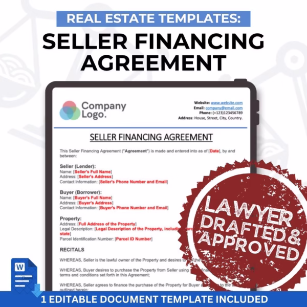 Seller Financing Agreement